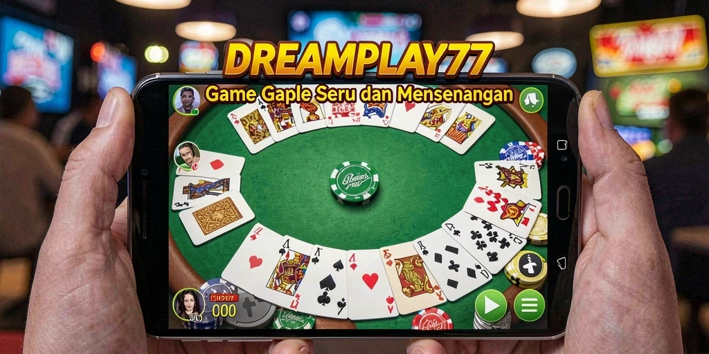 Gameplay Gaple yang seru di DREAMPLAY77