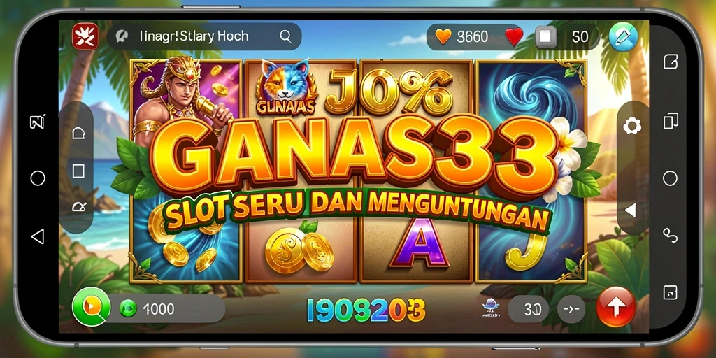 Gameplay menawan dari slot GANAS33 yang penuh warna.