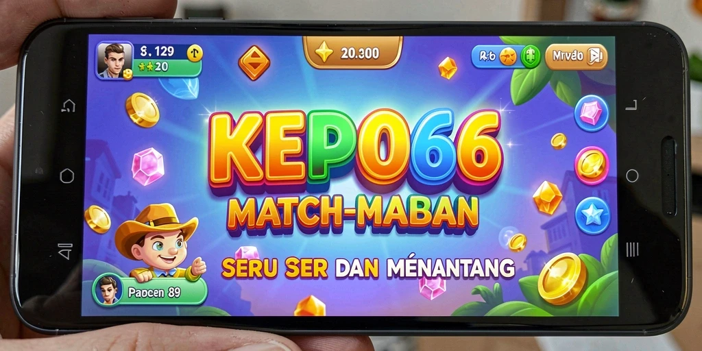 Tampilan gameplay menarik di KEPO66 yang penuh warna.