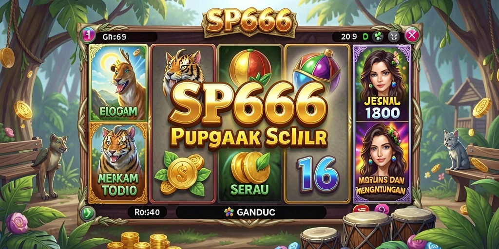 Tampilan menarik dari gameplay SP666 yang memukau.