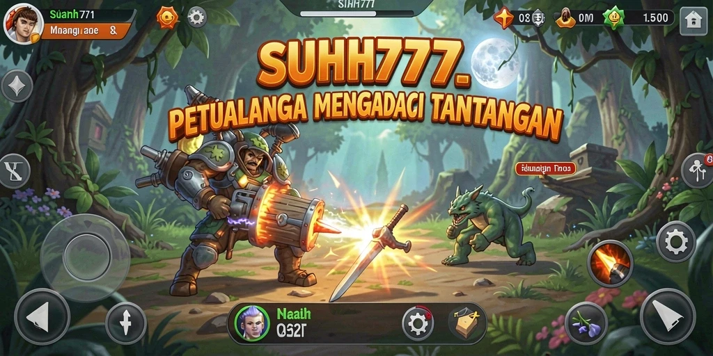 Gambaran permainan SUHU777 yang penuh petualangan dan tantangan.