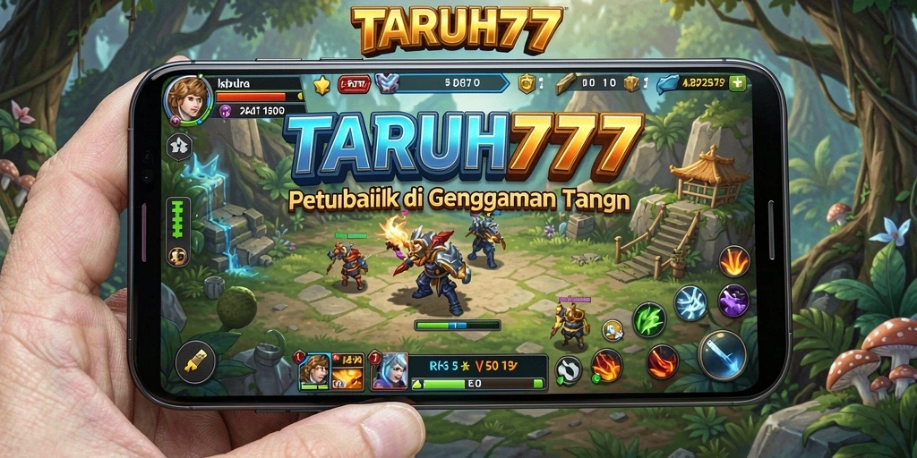 Tampilan gameplay TARUH777 yang penuh aksi dan petualangan.