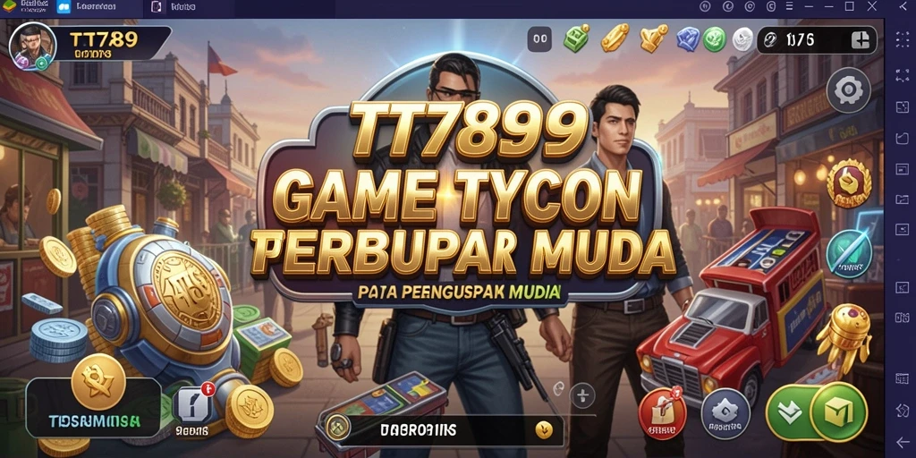 Tangkapan layar menampilkan momen seru dalam gameplay Tycoon.